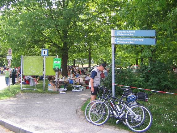 Flohmarkt an der Sauwiese